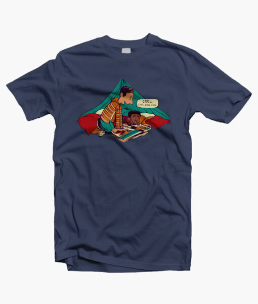 Troy And Abed T Shirts navy blue