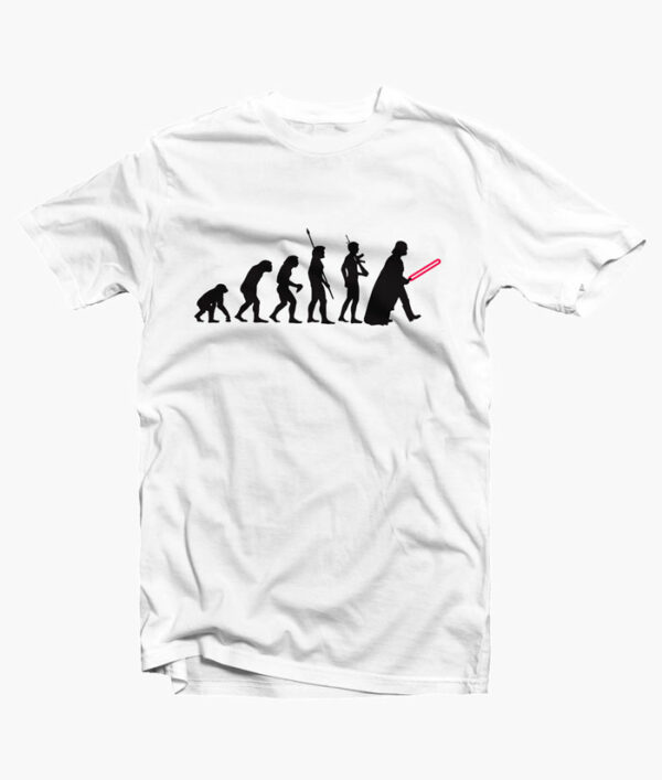Human Evolution Star Wars T Shirt