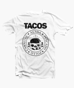 I Love Tacos Shirt white