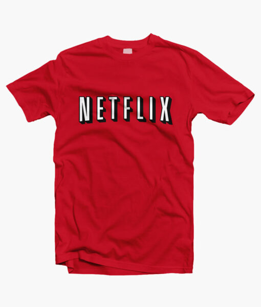 Netflix Red And Chill Mens and Girls Shirt