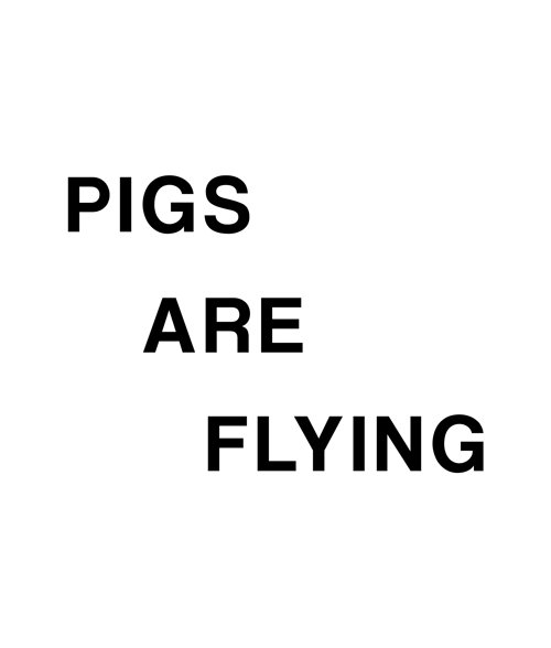 Pigs Are Flying T Shirt