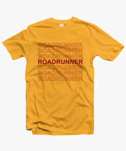 Road Runner T Shirt gold yellow