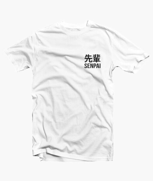 Senpai T Shirt white
