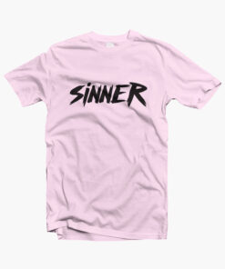 Sinner T Shirt pink
