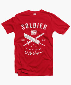 Soldier T Shirt red