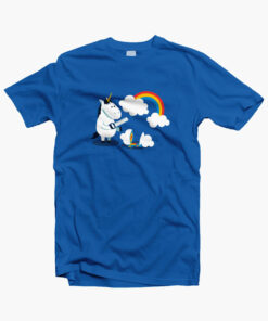 Unicorn Funny T Shirt Rainbow