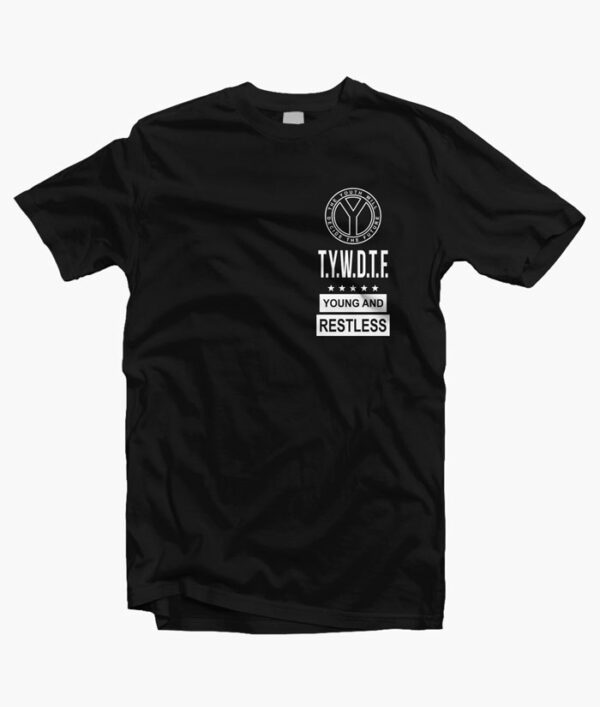 Young And Restless TYWDTF T Shirt black