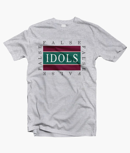 False Idols T Shirt Letters
