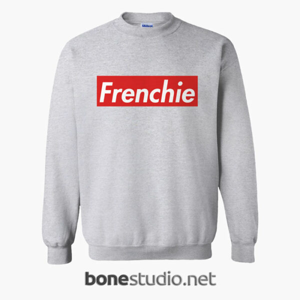 Frenchie SWeatshirt sport grey