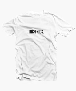 Rich Kids T Shirt white