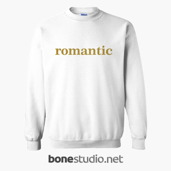 Romantic Sweatshirt white