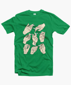 Smoking Style T Shirt irish green