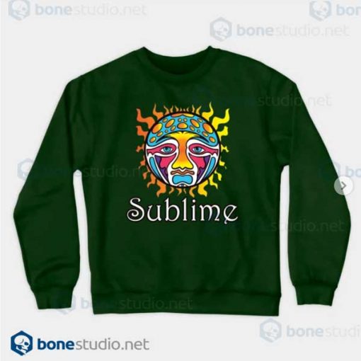 Sublime-Logo Green Sweatshirt