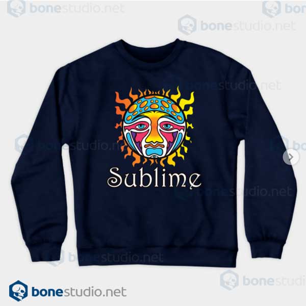 Sublime-Logo-Navy Sweatshirt