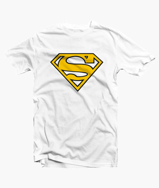 Superman T Shirt Yellow