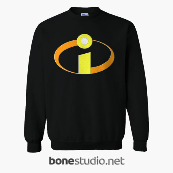 The Incredibles Style Sweatshirt black