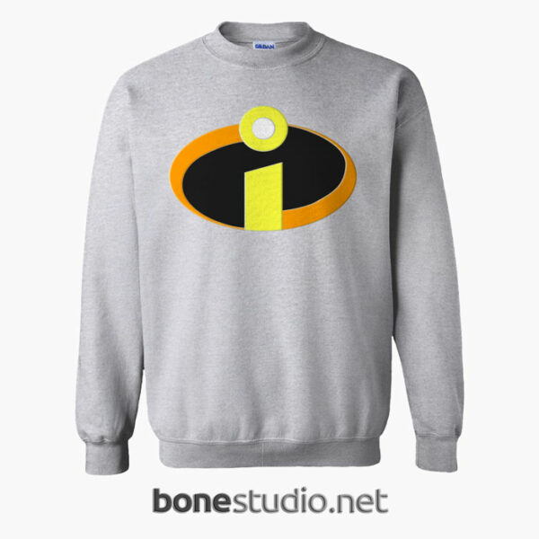 The Incredibles Style Sweatshirt sport grey