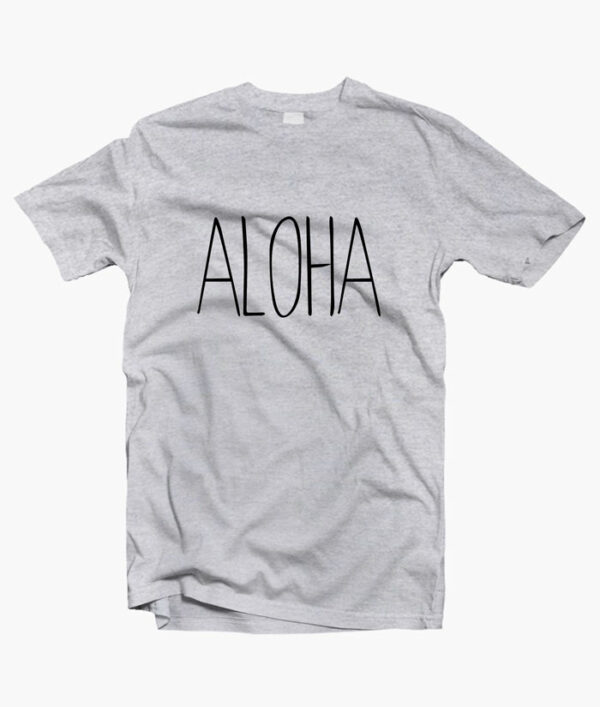 Aloha T Shirt Beach sport grey