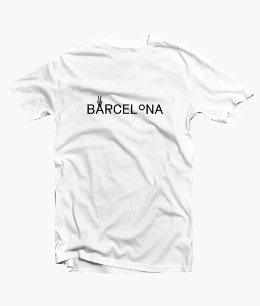 Barcelona T shirt white