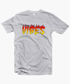 Flame Vibes T Shirt sport grey
