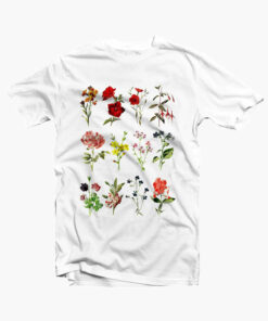 Flower Vintage T Shirt