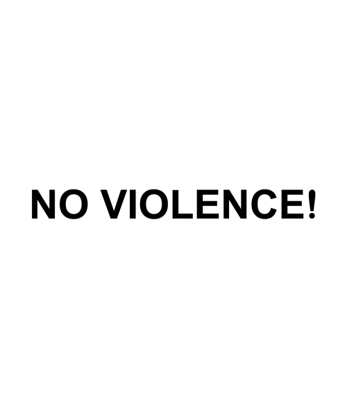 No Violence T Shirt