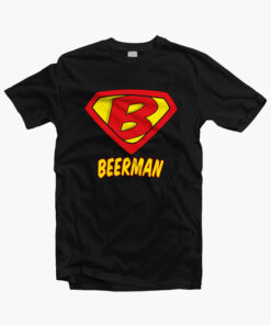 Beerman Beer T Shirt black