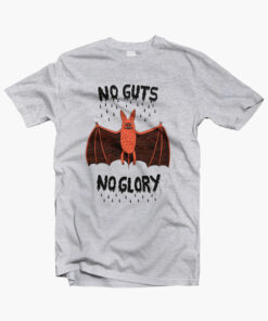 No Guts No Glory Bat T Shirt sport grey