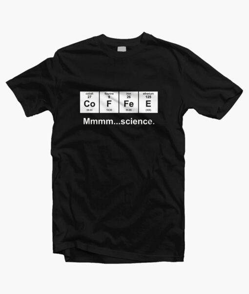 Periodic Table of Coffee T Shirt