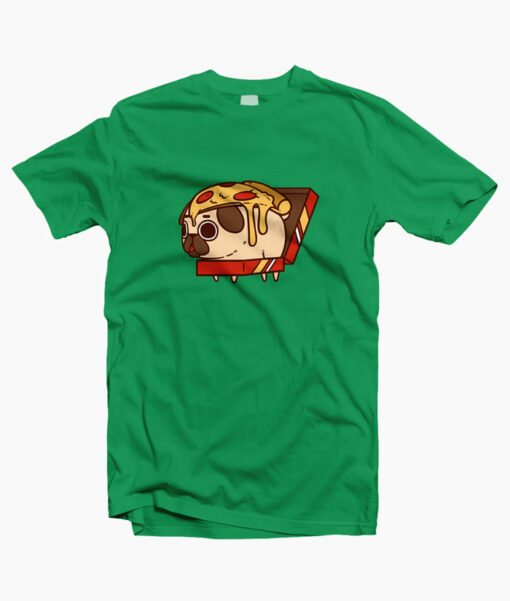 Puglie Pizza T Shirt irish green