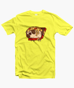 Puglie Pizza T Shirt yellow