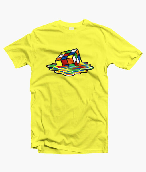 Rubix Cube T Shirt yellow