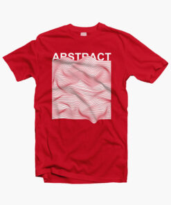 Abstact T SHirt red