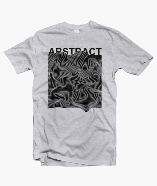 Abstact T SHirt sport grey