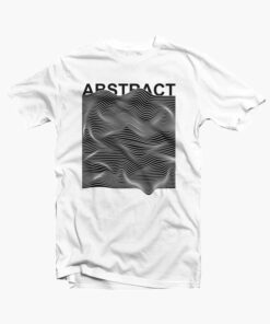 Abstact T SHirt white
