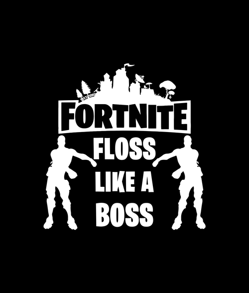 fortnite floss like a boss t shirt - fortnite floss
