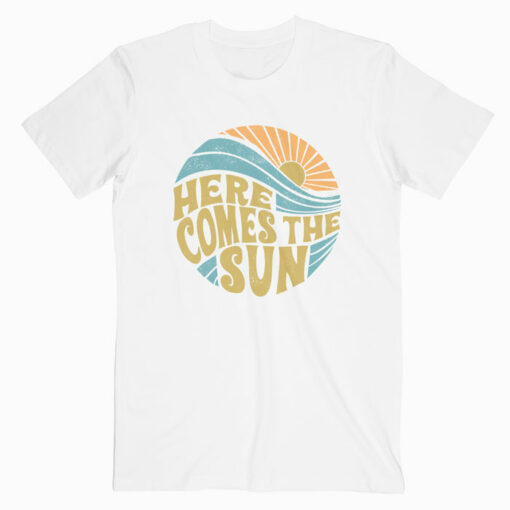 Summer Here Comes The Sun Vintage T Shirt