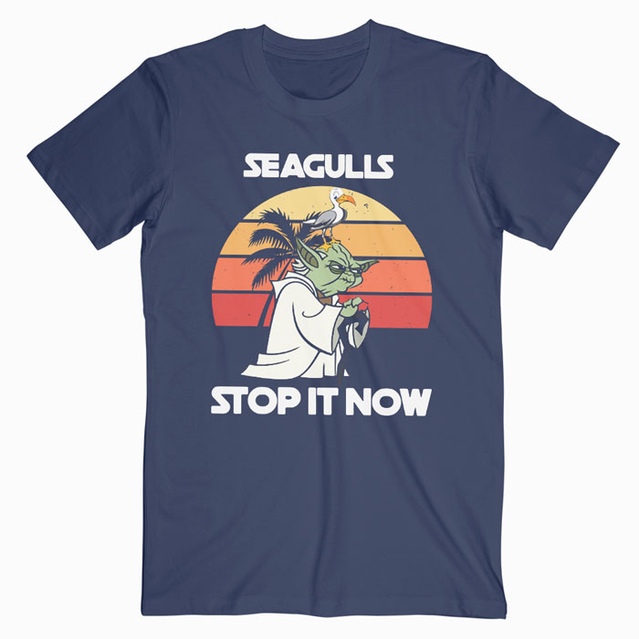 seagulls yoda shirt