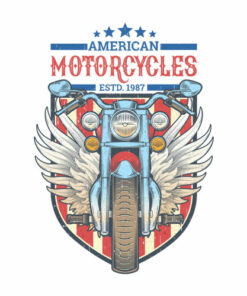 American Motorcycles 1987 T Shirt