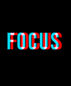 Focus Optical Illusion Trippy Motivational T Shirt