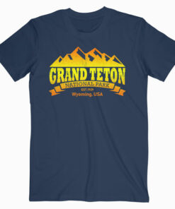 Grand Teton National Park Retro T-Shirt