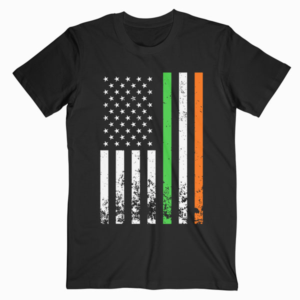Tutiinca Irish American Flag St.Patricks Day Irish Crewneck Sweatshirt 3XL Green 