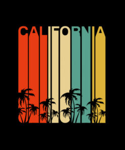 Retro California Surf Vintage Beach Cali 80s Venice T Shirt