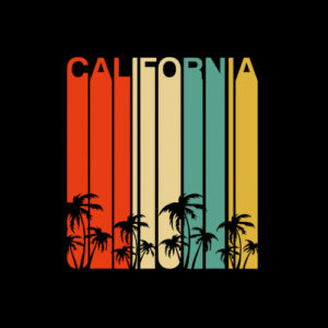 Retro California Surf Vintage Beach Cali 80s Venice T Shirt