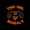 This Girl Loves Her Bengals T Shirt
