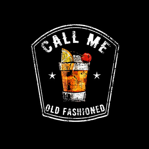 Vintage Call Me Old Fashioned Whiskey Funny T Shirt