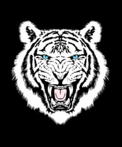 White Tiger Trendy Animal Print Easy Tiger Premium T-Shirt