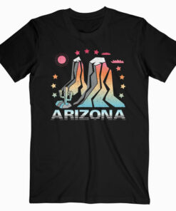 Arizona Retro Vintage Mountains Hiking T Shirt