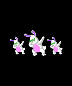 Cool Dabbing Bunny Hip Hop Easter Gifts For Boys Girls T-Shirt