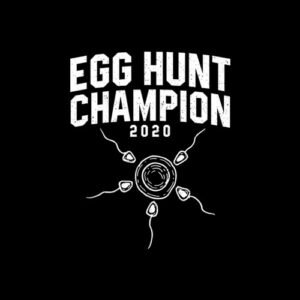 Egg Hunt Champion 2020 Funny Easter Pregnancy Reveal Men Dad T-Shirt